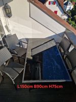 Balkon-/Gartentisch inkl. Stühle