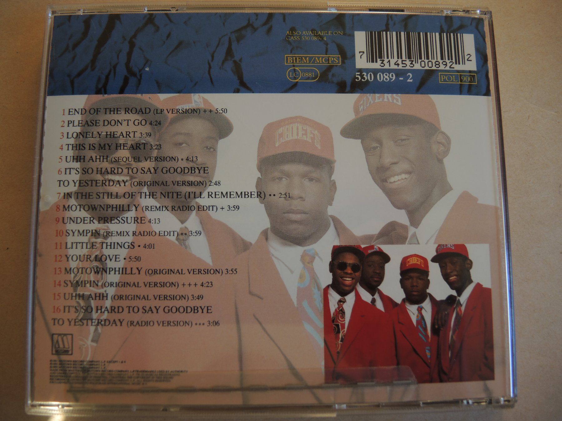 CD: Boyz II Men - Cooleyhighharmony Motown Records CD – Usato da Rorschach venduto da maeck8 2