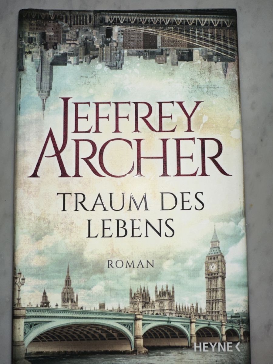 Libri: Jeffrey Archer "Traum des Lebens" Roman – Nuovo (secondo la descrizione) da Bern venduto da schnupka