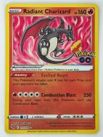 Radiant Charizard / Glurak / Pokemon GO / PGO 011