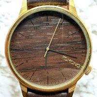 Montre Komono The Winston Quaartz Bracelet Cuir Marron