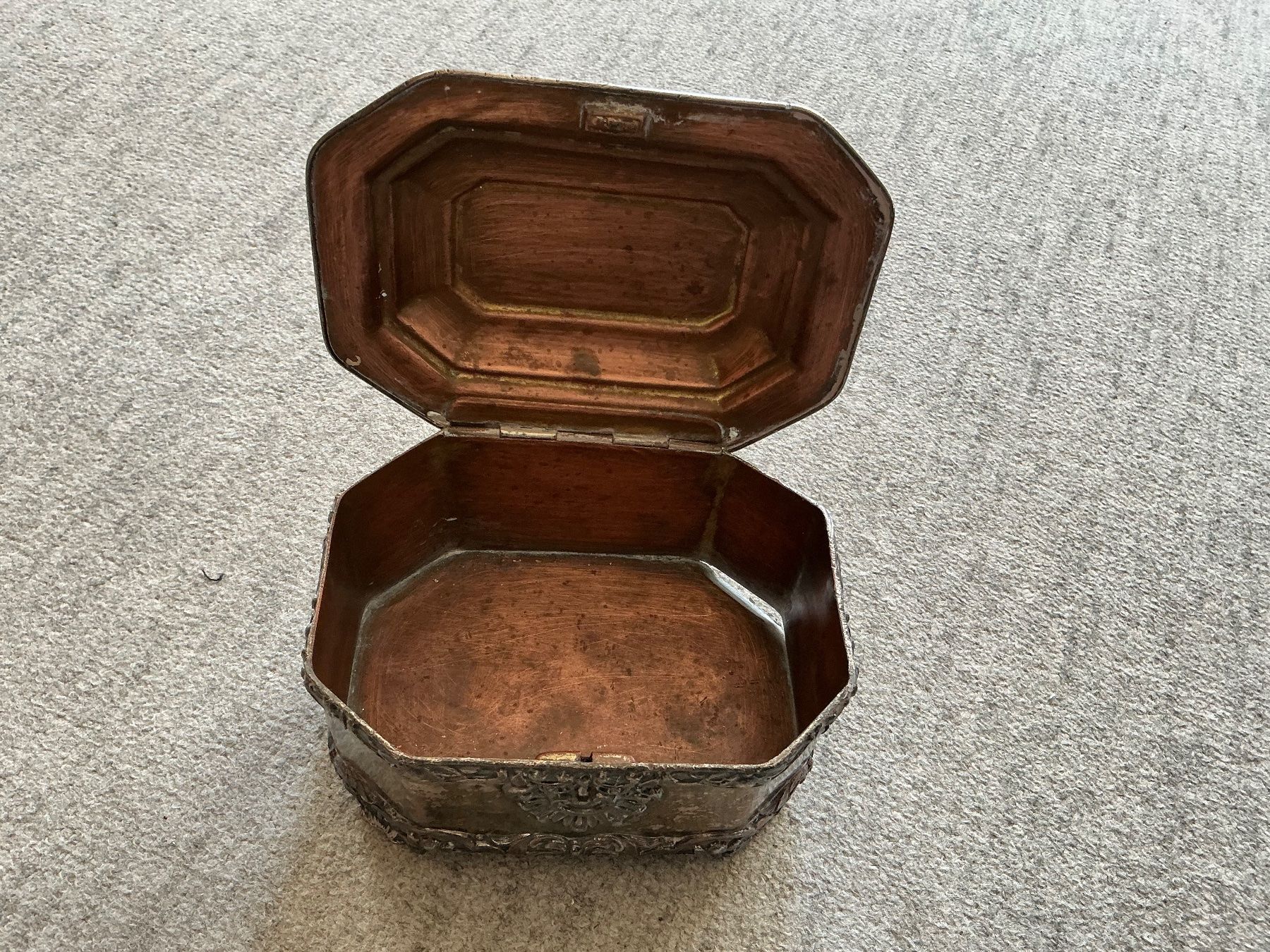 Barattoli: Antike versilberte Box, Noblin und Co. 1848 – Usato da Jona venduto da Jancy60 6