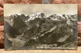 1922 - TÖDI & CLARIDENSTOCK von Kneugrat ob Braunwald