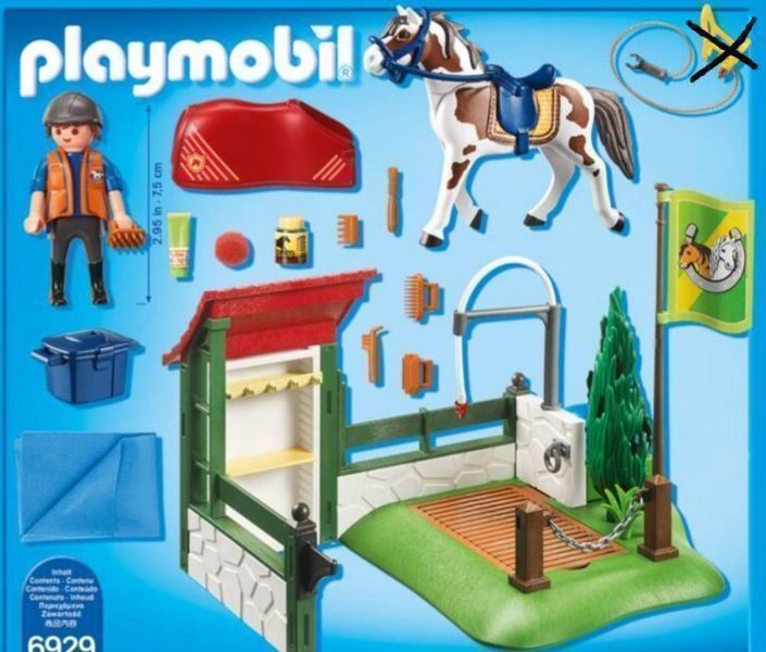 Playmobil Giocattoli: PLAYMOBIL Country - Pferdewaschplatz – Usato da Buchrain venduto da regenblume3 2