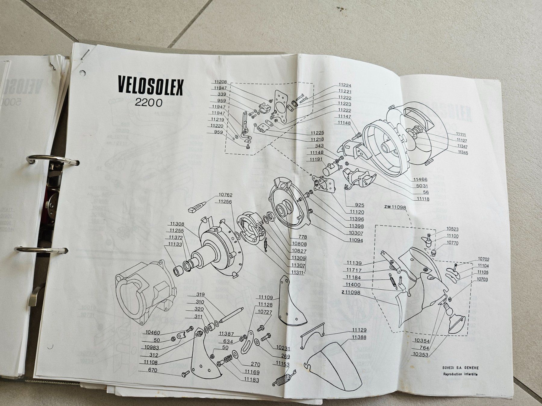 Documenti: Velosolex Ersatzteillisten und Bilder – Usato da Bülach venduto da Steinmaler98 6