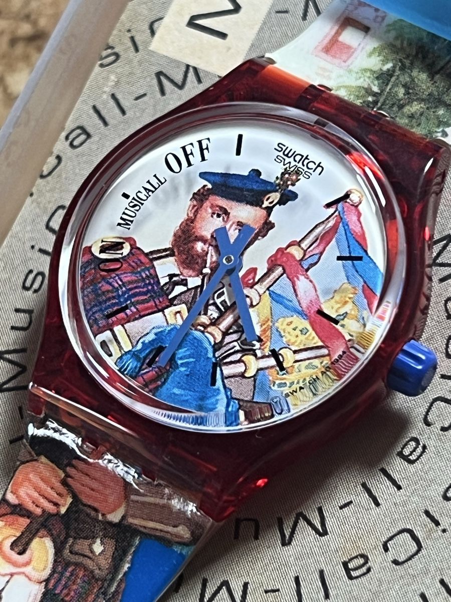 Swatch Orologi: Swatch Musical Call Swatch – Usato da Basel venduto da bellespirit