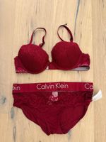 Calvin Klein Set, Weinrot, Neu mit Etikett, Grösse M