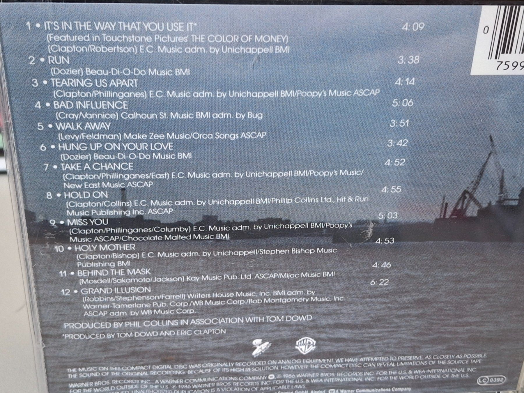 CD: CD Eric Clapton -  August – Usato da Aarberg venduto da Jackup1 1
