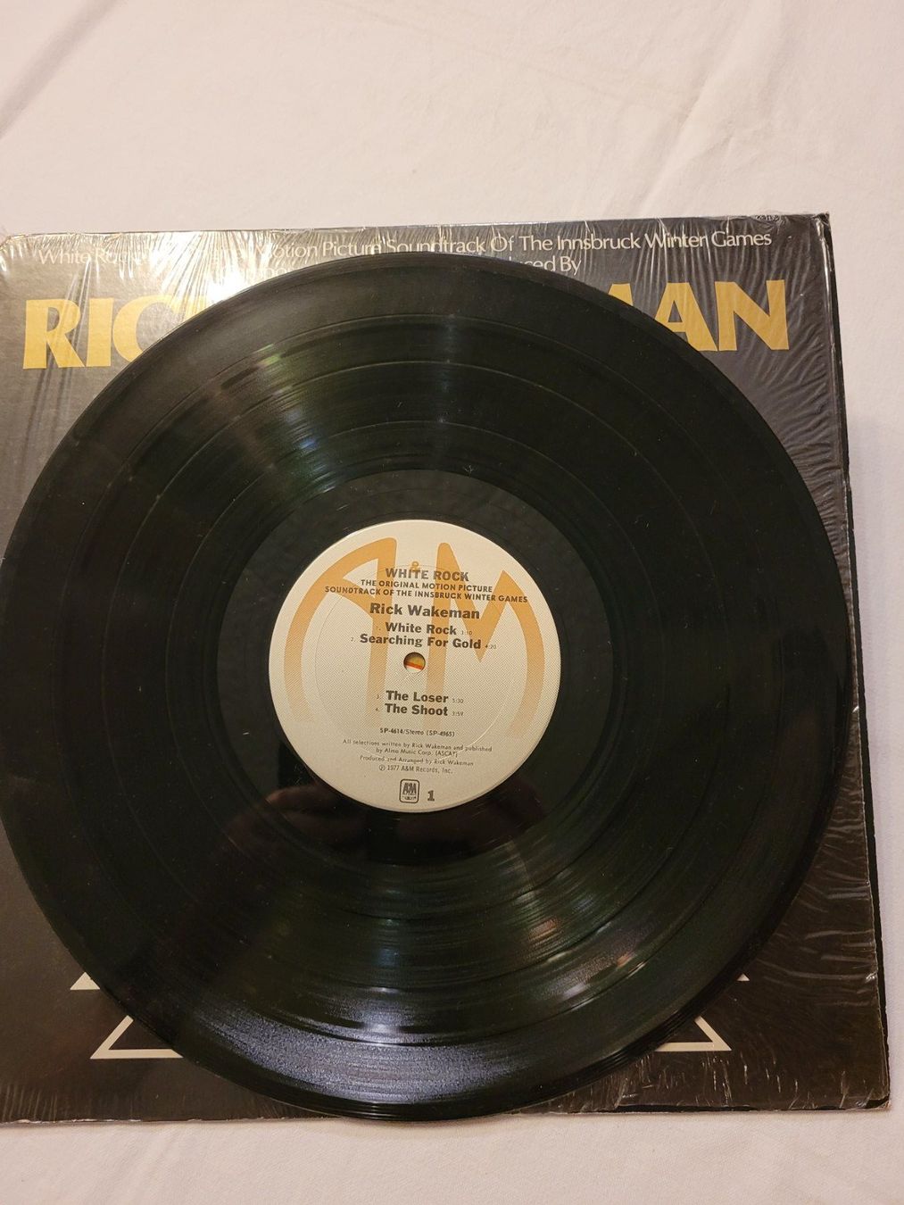 Dischi in vinile: Rick Wakeman - White Rock - Vinyle 33T – Usato da la Chaux-de-Fonds venduto da Lampe 2