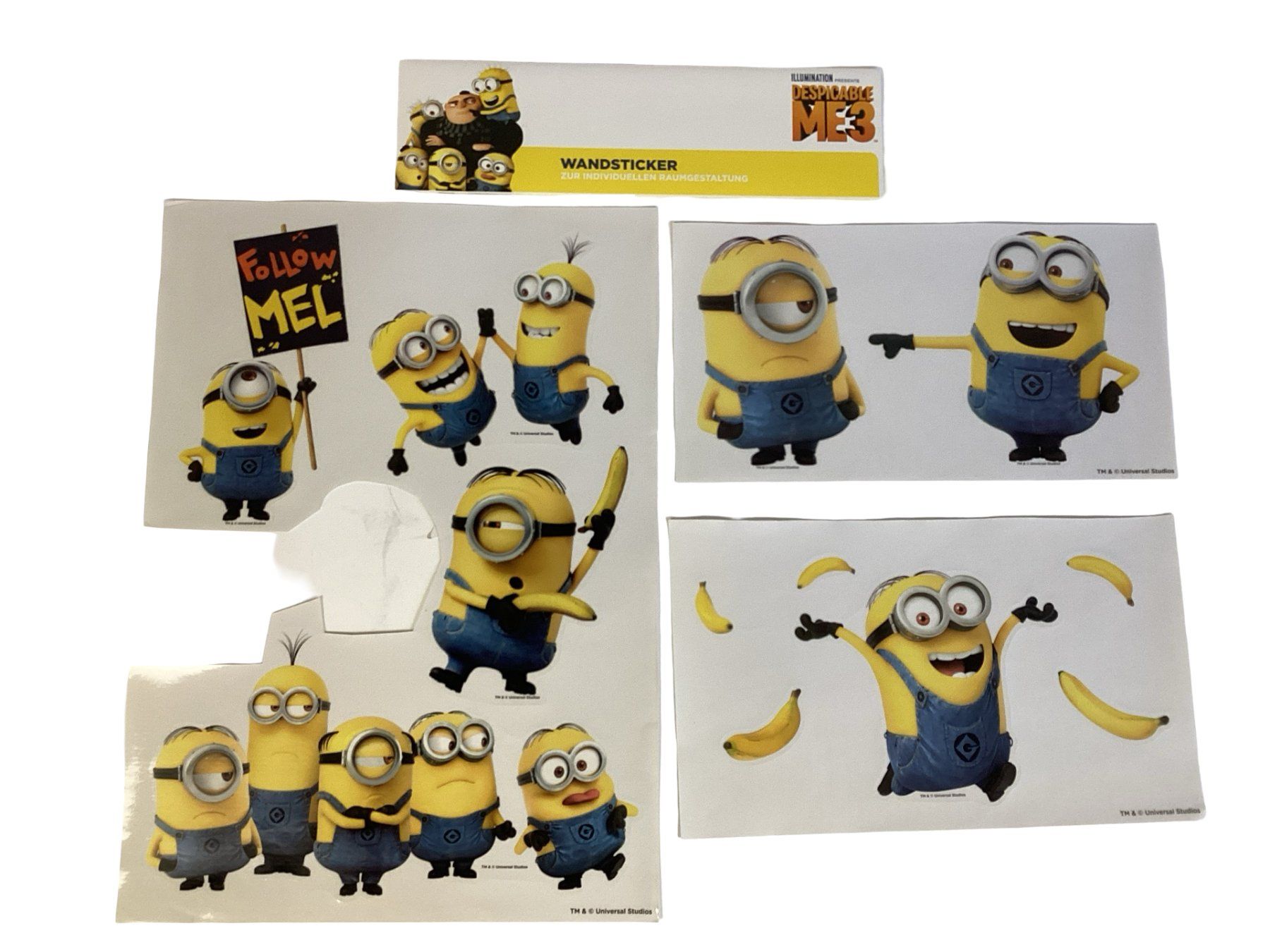 Autocollants: MINIONS Fenster/ Wandsticker – D'occasion à Zürich par Restwert_Zuerich 4