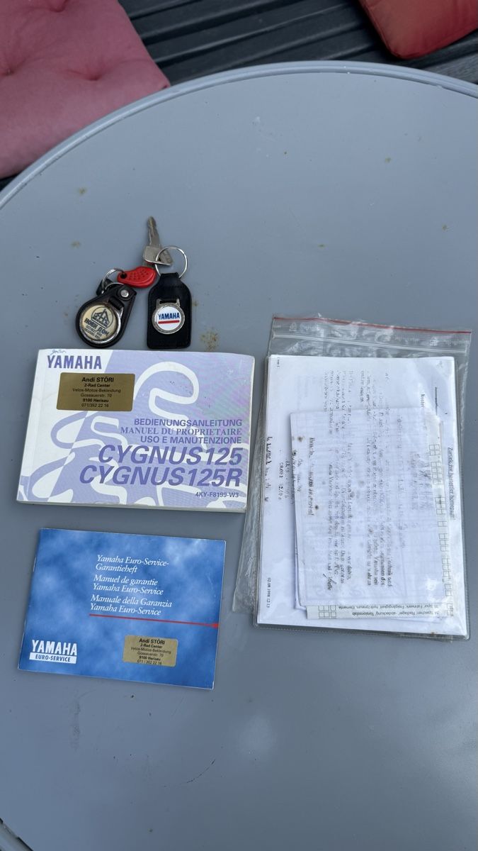 Yamaha Scooter: Yamaha Cygnus 125 Roller mit Topcase  – Usato da Däniken SO venduto da sunnyresales 8