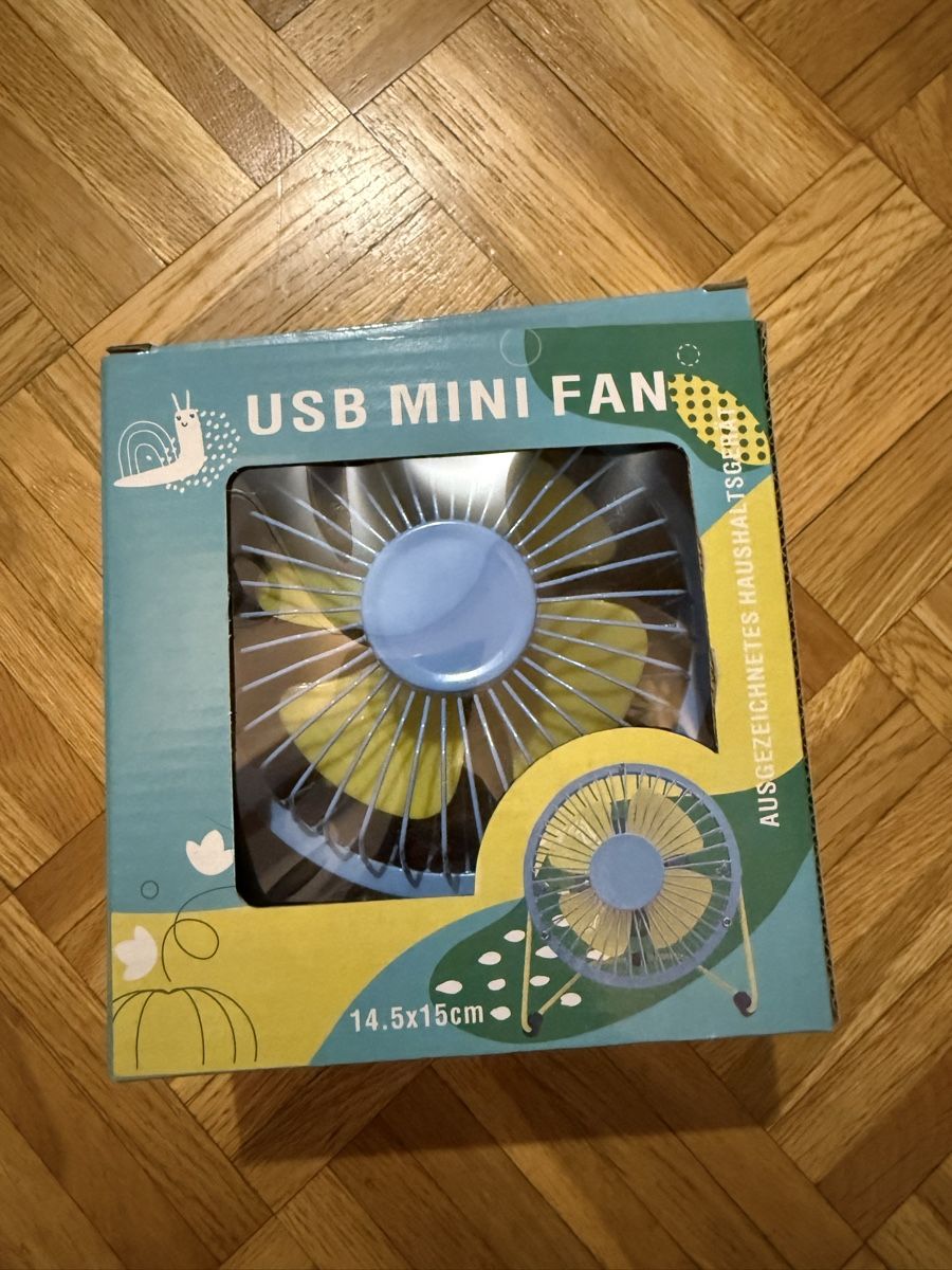 Ventilatoren: USB mini Fan – Neu und originalverpackt aus Brüttisellen von Bluepurple1