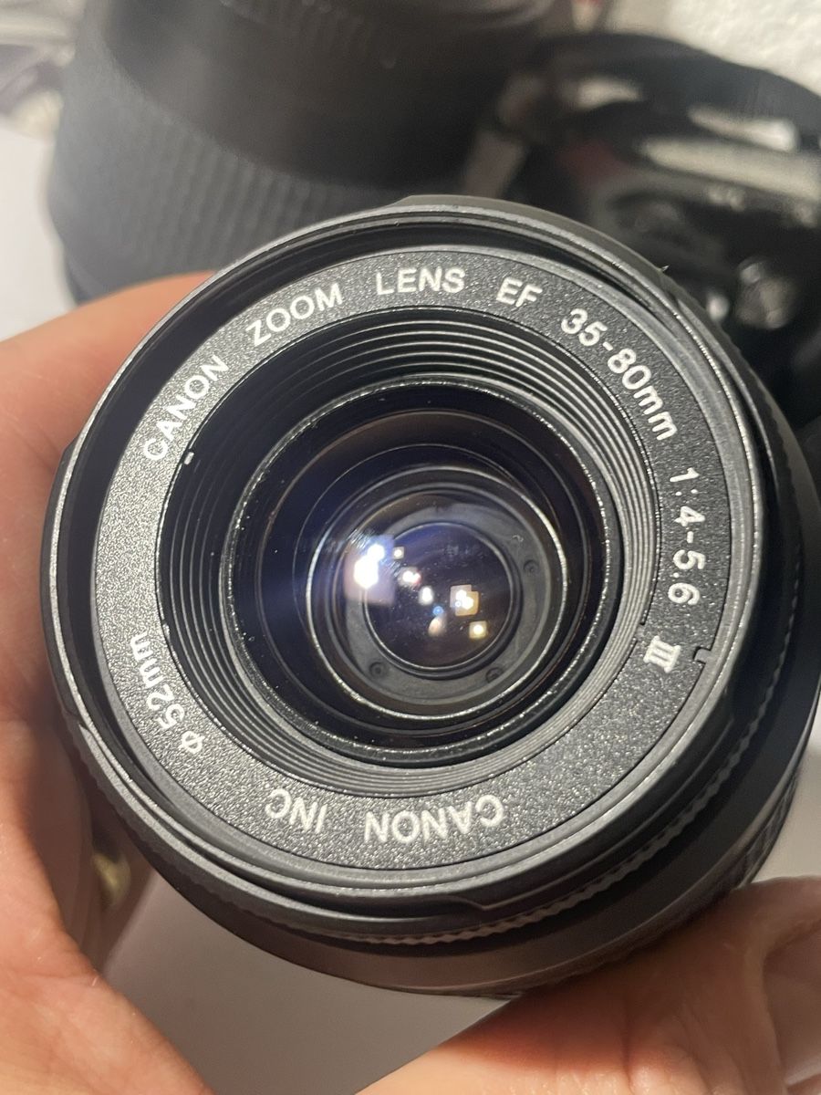 Canon Fotocamera: Spiegelreflexkamera Canon EOS 500 mit Objektiven Set – Usato da Sargans venduto da Didis 4