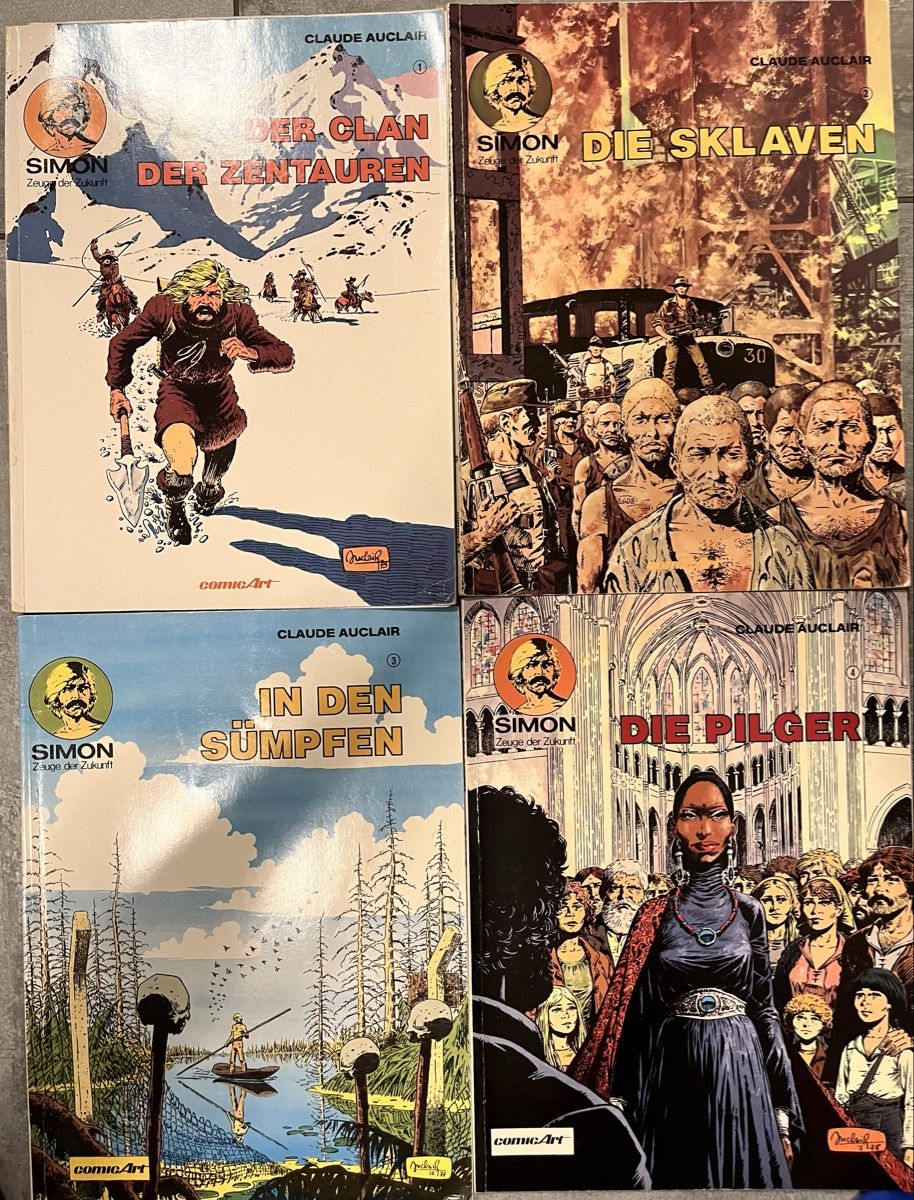 Fumetti: SIMON-Zeuge der Zukunft 1-4 – Usato da Densbüren venduto da lana79