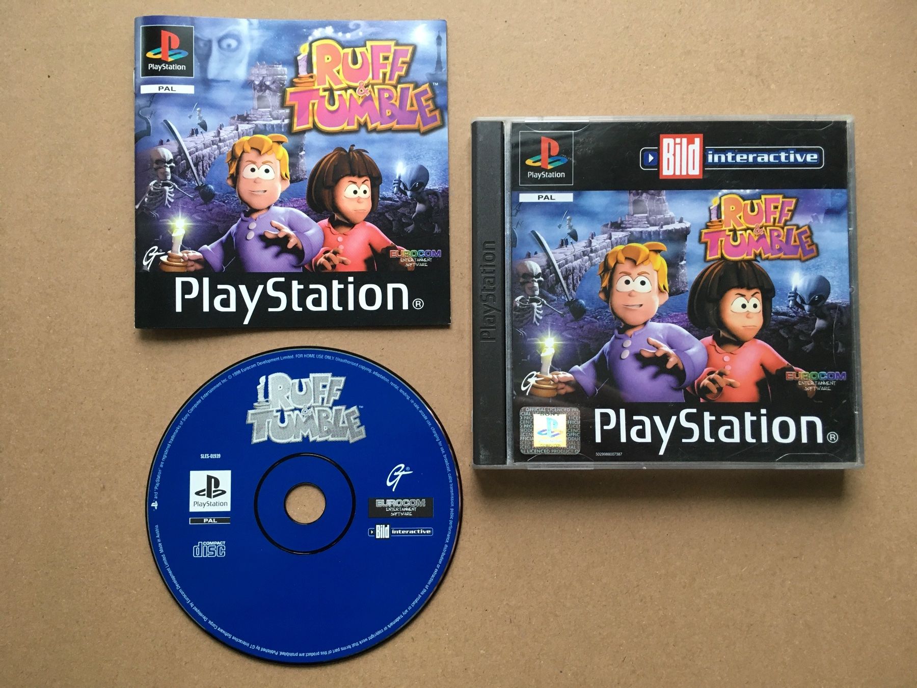 Spiele: Ruff & Tumble für Playstation 1 – Gebraucht aus St.Gallen von MedienJoe