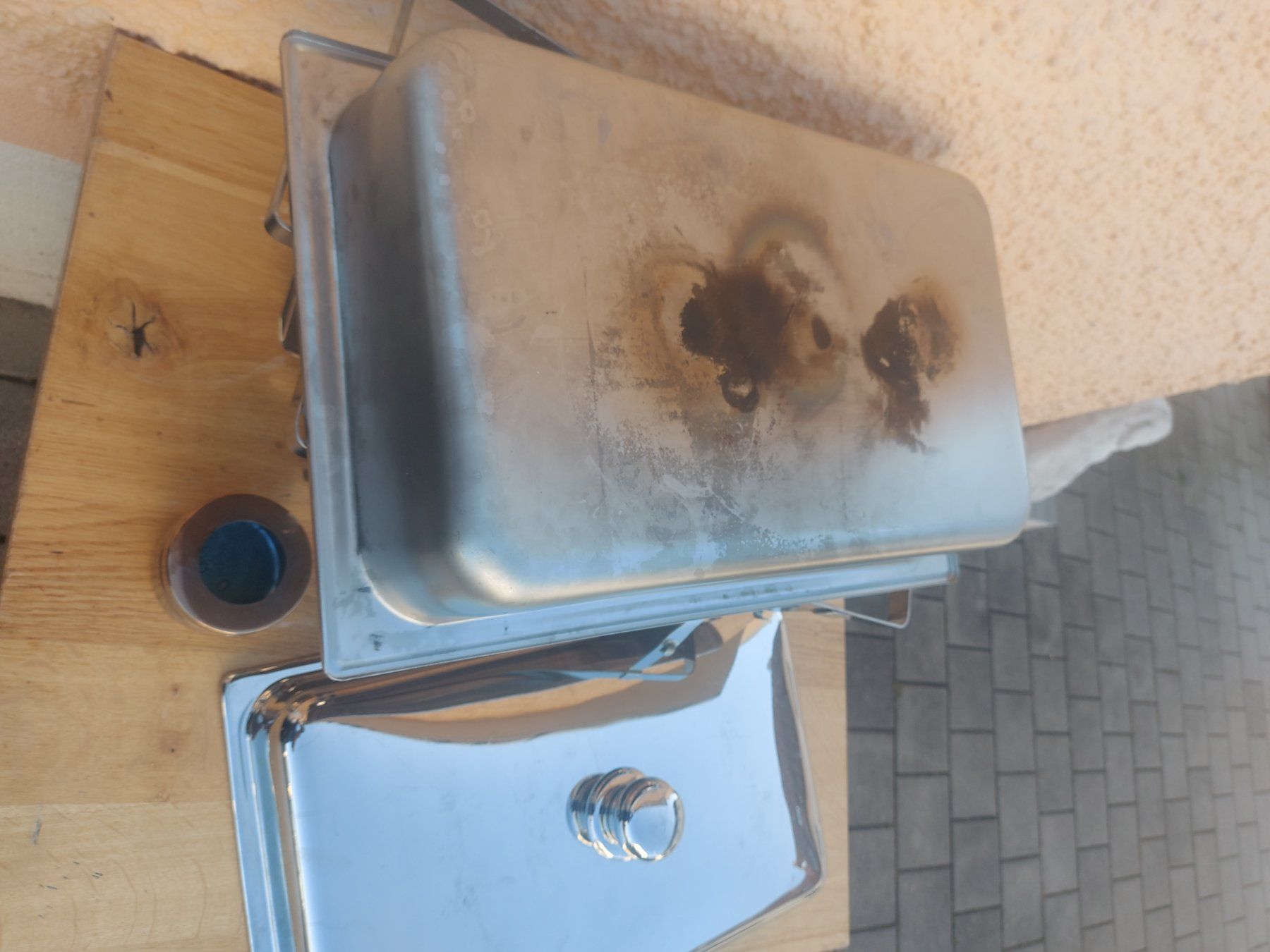 Elettrodomestici da cucina: Edelstahl Chafing Dish / Rechaud "Sprinter" – Usato da Rheinau venduto da profitronic.shop 7