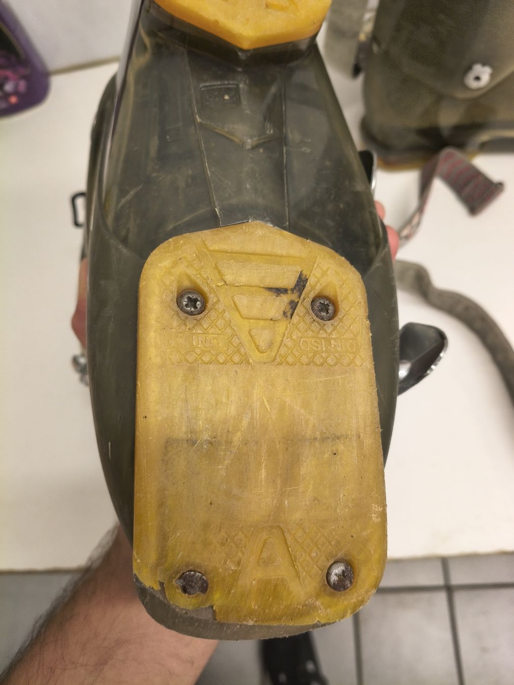 Scarpe da uomo: Head Ski Boots, Translucent Grey and Yellow, Used Condition – Usato da Zürich venduto da TrainLine 6