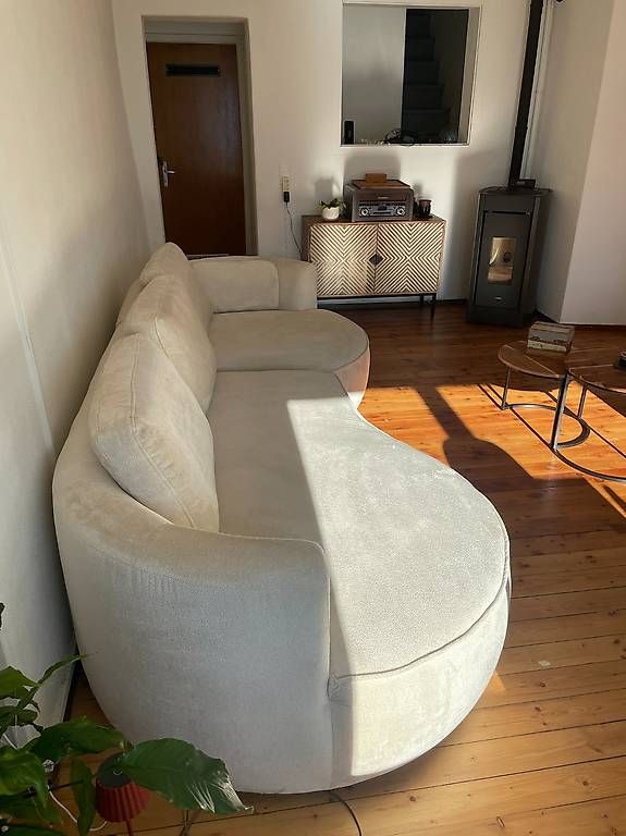 Conforama Sofas: Divano Conforama color crema in ottimo stato – D'occasion à Locarno par mrw_78gv 3