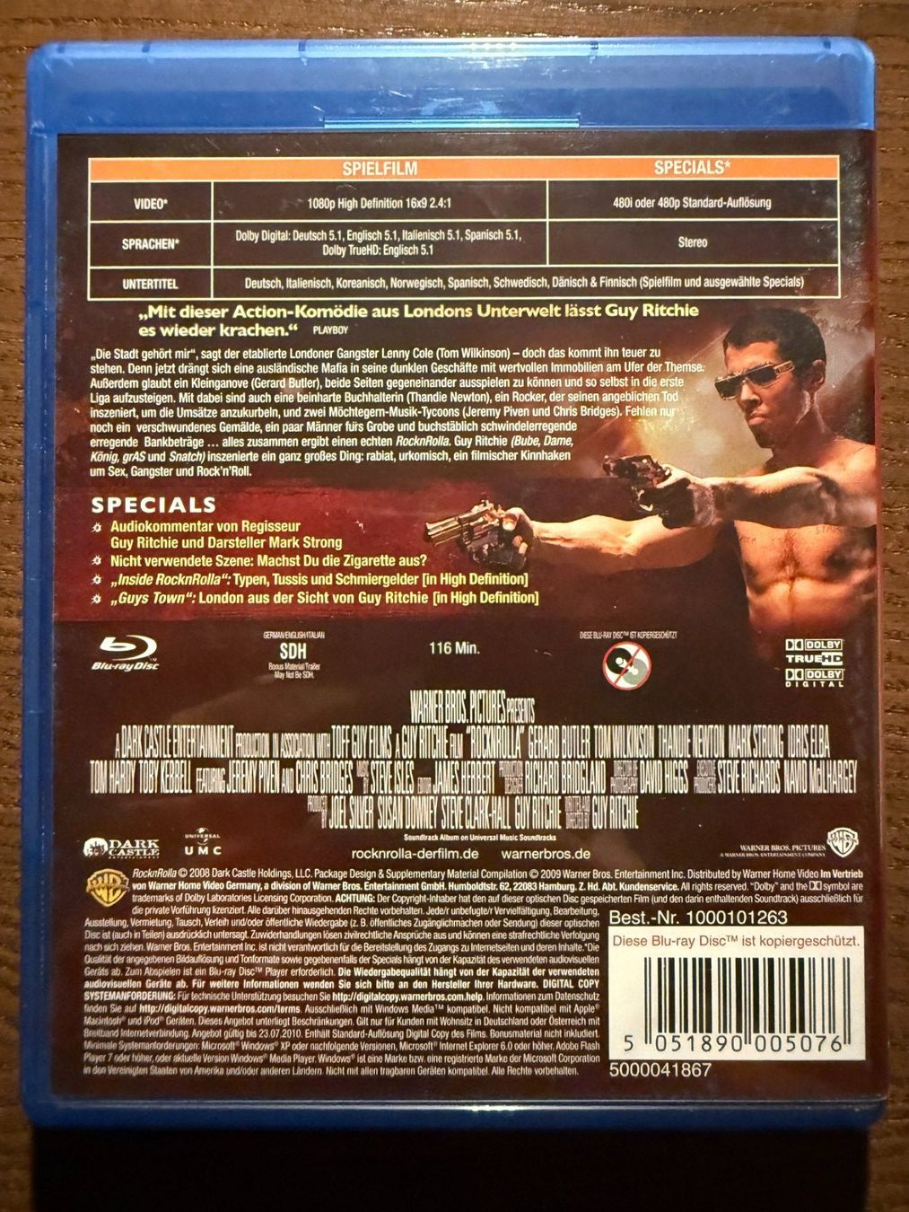 Tutti i DVDs: Rock N Rolla – Usato da Zürich venduto da Blu-ray_ZH 1