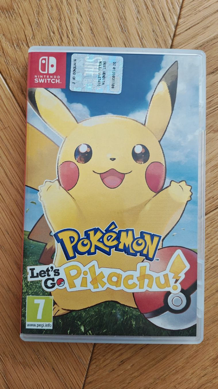 Pokémon Spiele: Pokémon Let's Go Pikachu - Nintendo Switch – Gebraucht aus Montagnola von mattbert86