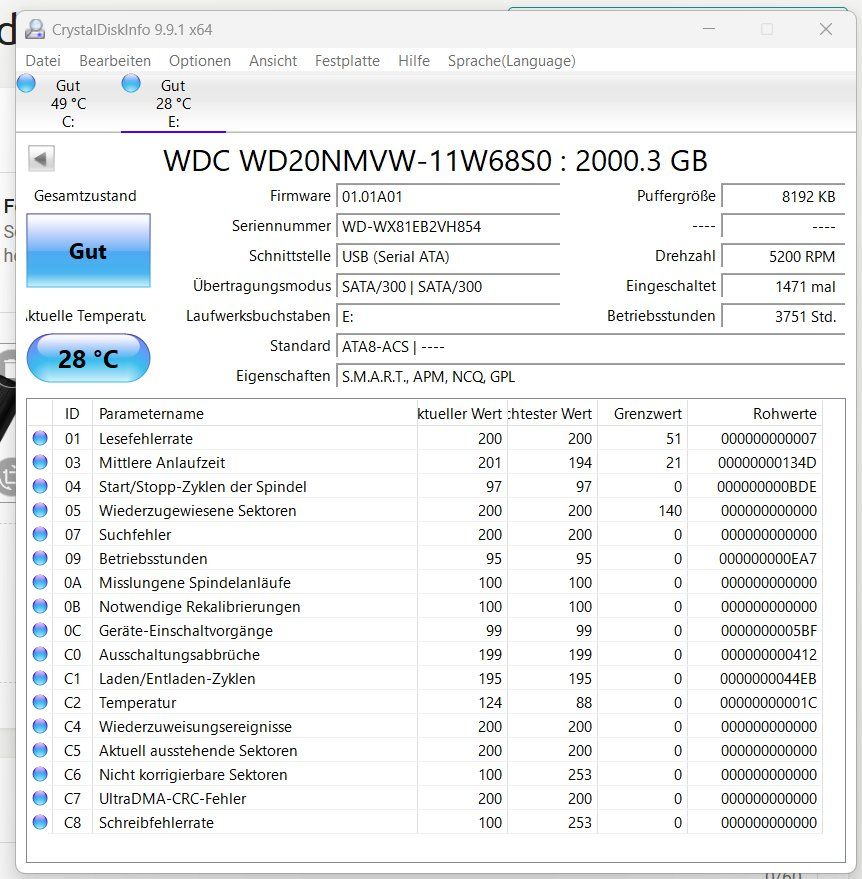 Western Digital Disques durs: WD My Passport 1TB – D'occasion à Kloten par fid_56sj 2