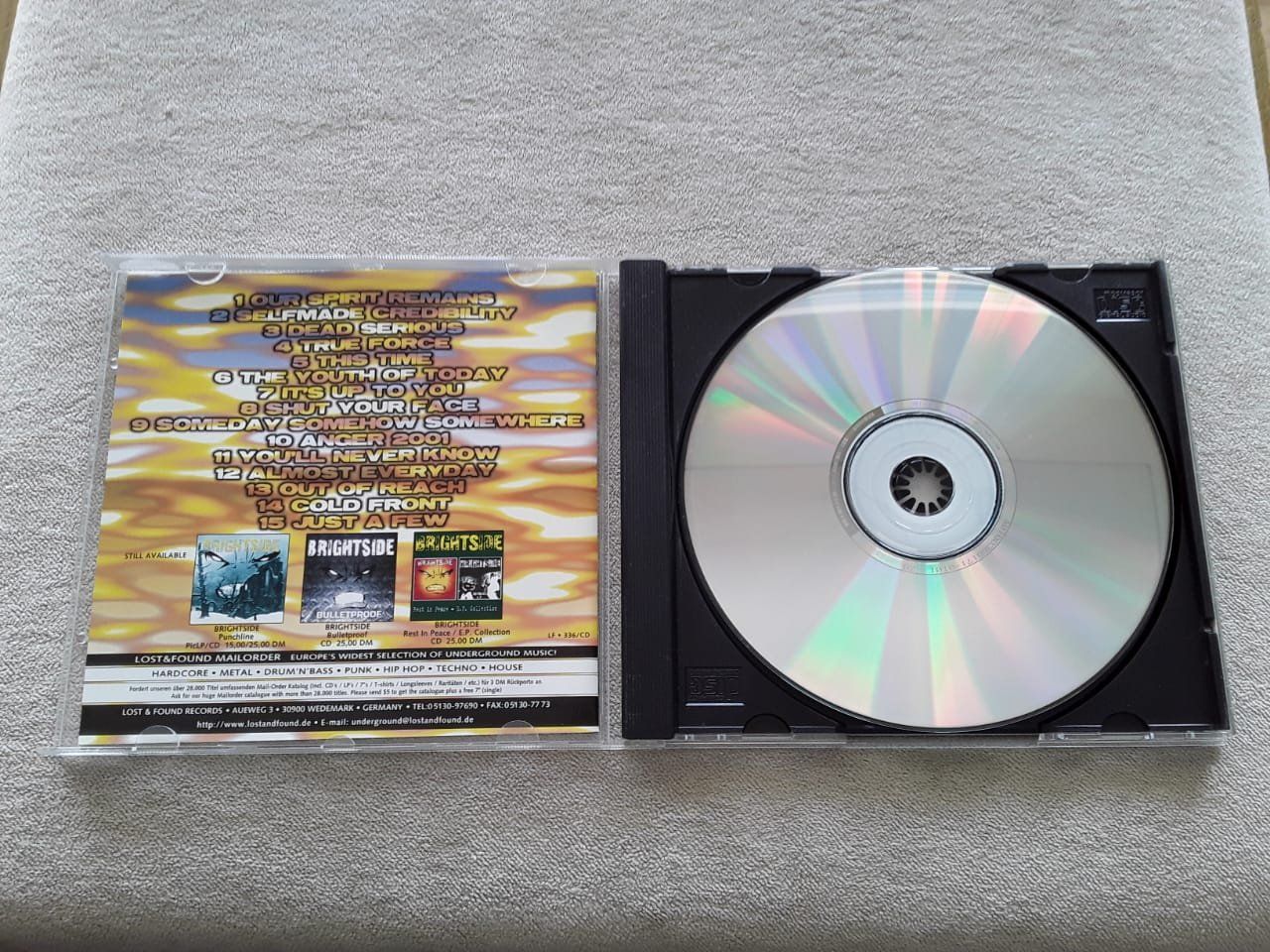 CDs: Brightside - True Force – Gebraucht aus Lenzburg von Sepulmander 2