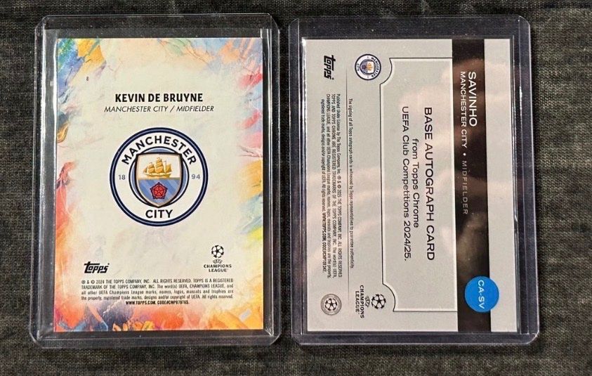 Topps Carte collezionabili: MANCHESTER CITY SAMMLUNG – Usato da Binz venduto da Cediboy 4