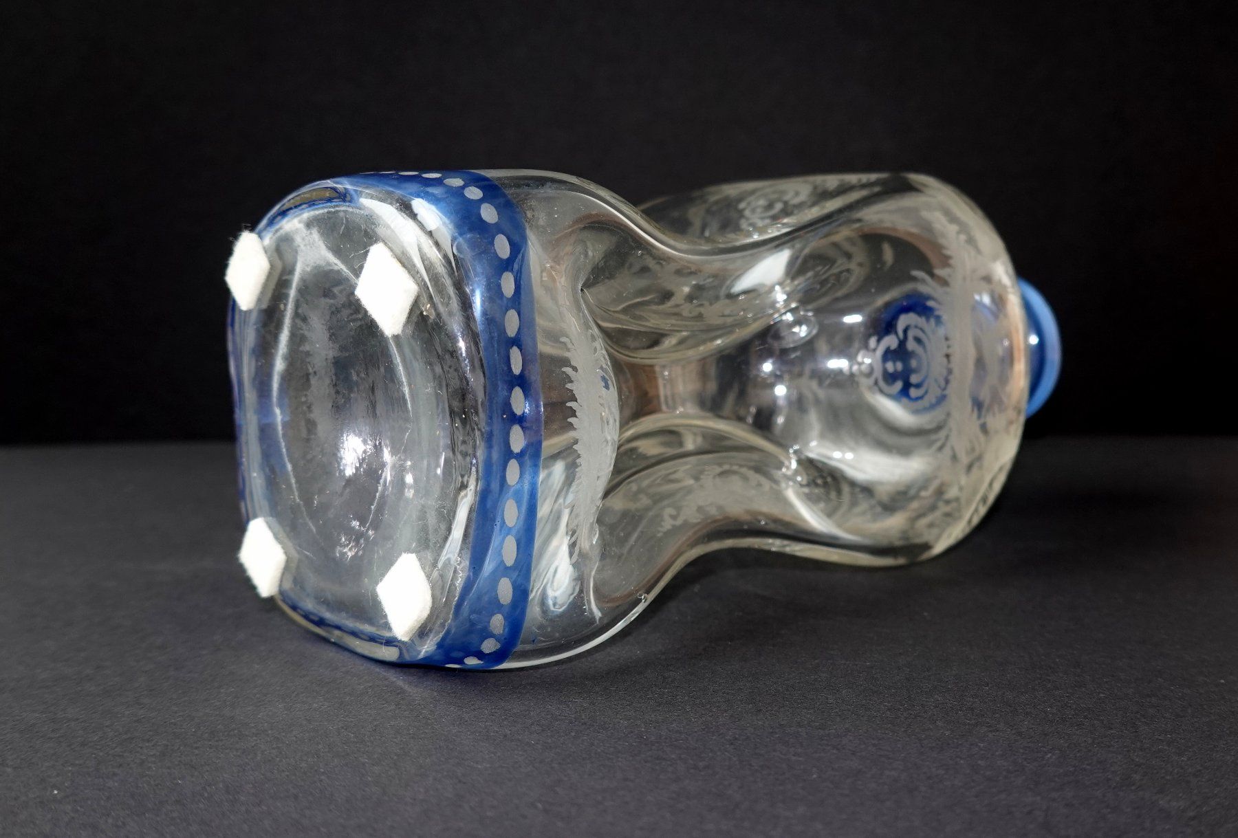 Caraffe: Karaffe-Gluckerflasche Rarität – Usato da Brunnen venduto da brocundfloh 5