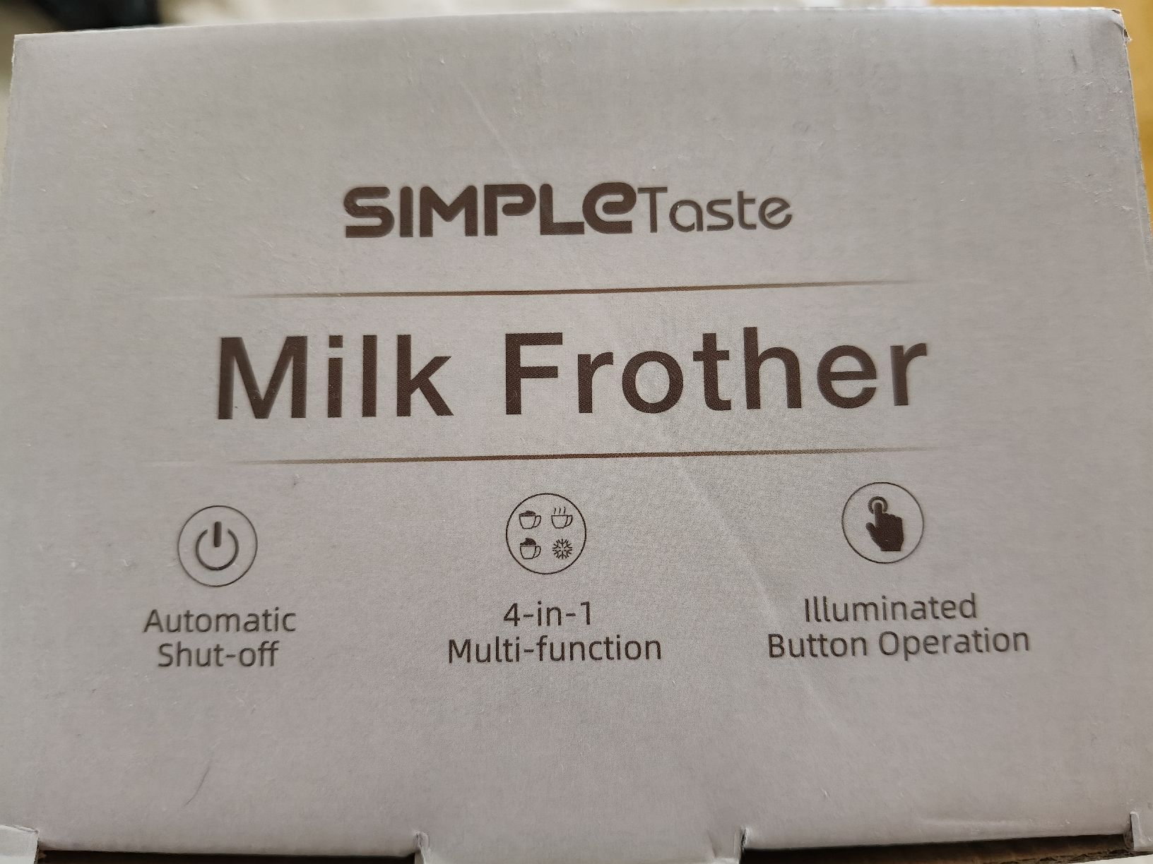 Macchine per caffè & Macchine per espresso: Mousseur à lait SIMPLE TASTE neuf  – Nuovo e nell'imballaggio originale da Petit-Lancy venduto da Elissouche 1