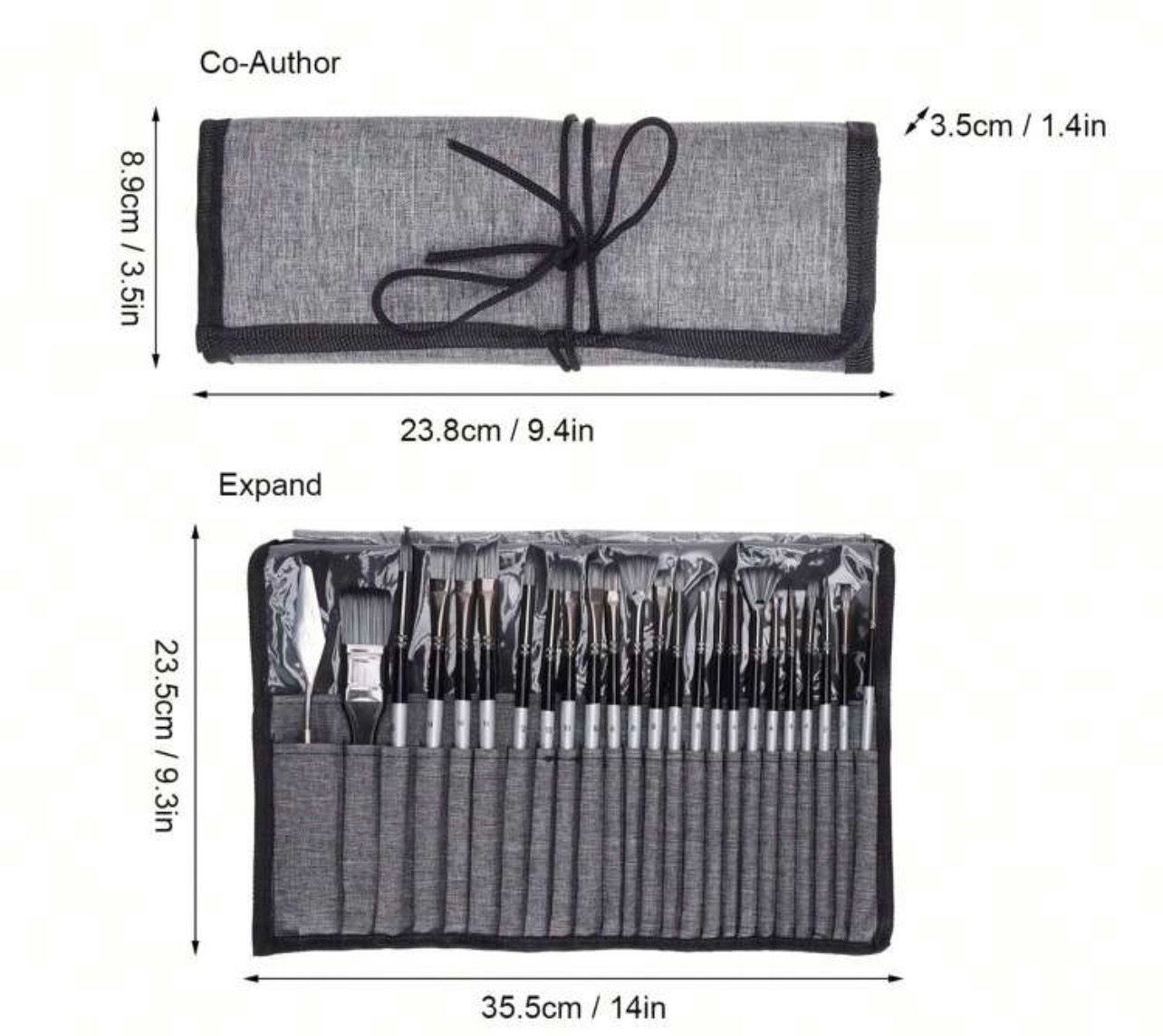 Pennelli: Pinsel Set mit Rollentasche 24-teilig neu – Nuovo e nell'imballaggio originale da Emmenbrücke venduto da engueteDeal 1