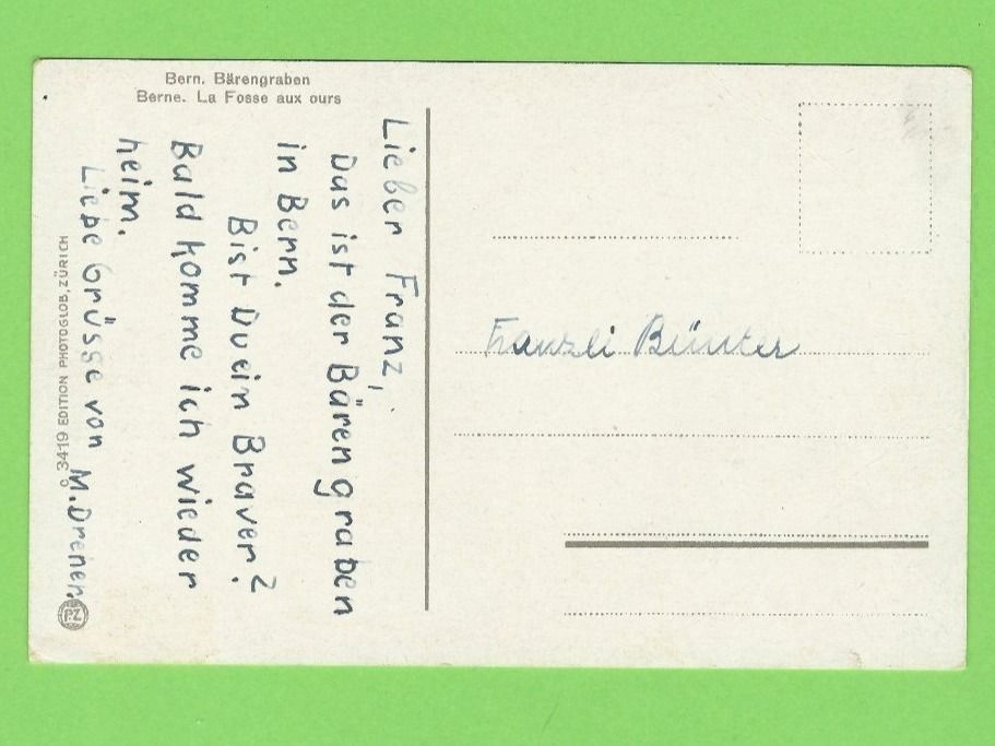 Cartes postales: Bern Bärengraben – D'occasion à Zürich par t24_de 1