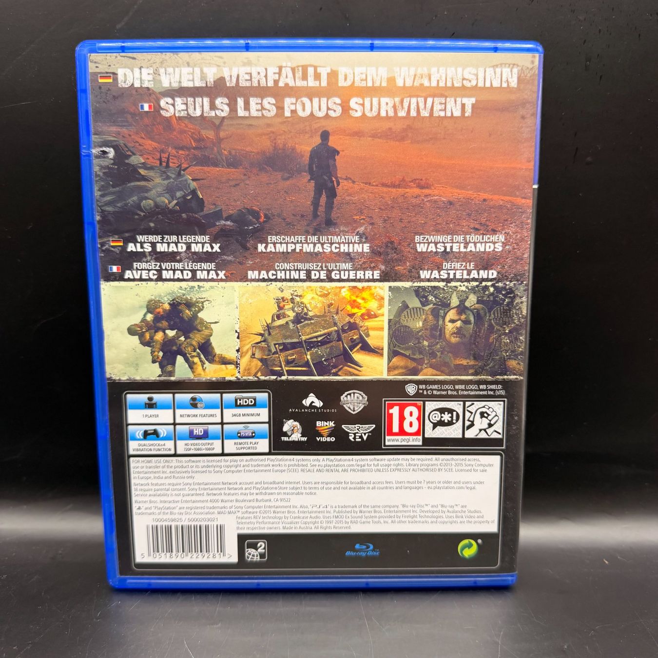 Sony Spiele: Mad Max Playstation 4 – Gebraucht aus Düdingen von Nerdworld 1
