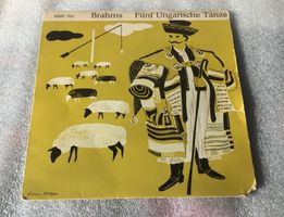 Brahms Fünf Ungarische Tänze Hungarian Mini LP Vinyl 33 Tour