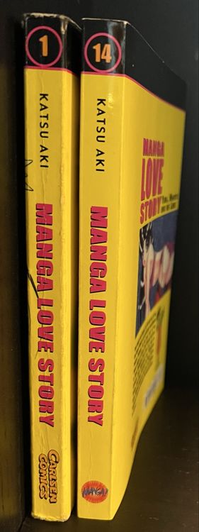 Fumetti: Manga Love Story - Katsu Aki, Band 1 & 14 Deutsch – Usato da Zürich venduto da rigani 2