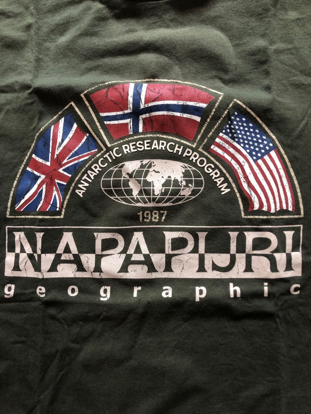 Napapijri T-Shirts: T-shirt Napapijri kaki – Gebraucht aus Bulle von sop_ct6x 2