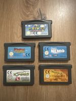 5 Nintendo Game Boy Advance Spiele – Shrek, Nemo, Mario