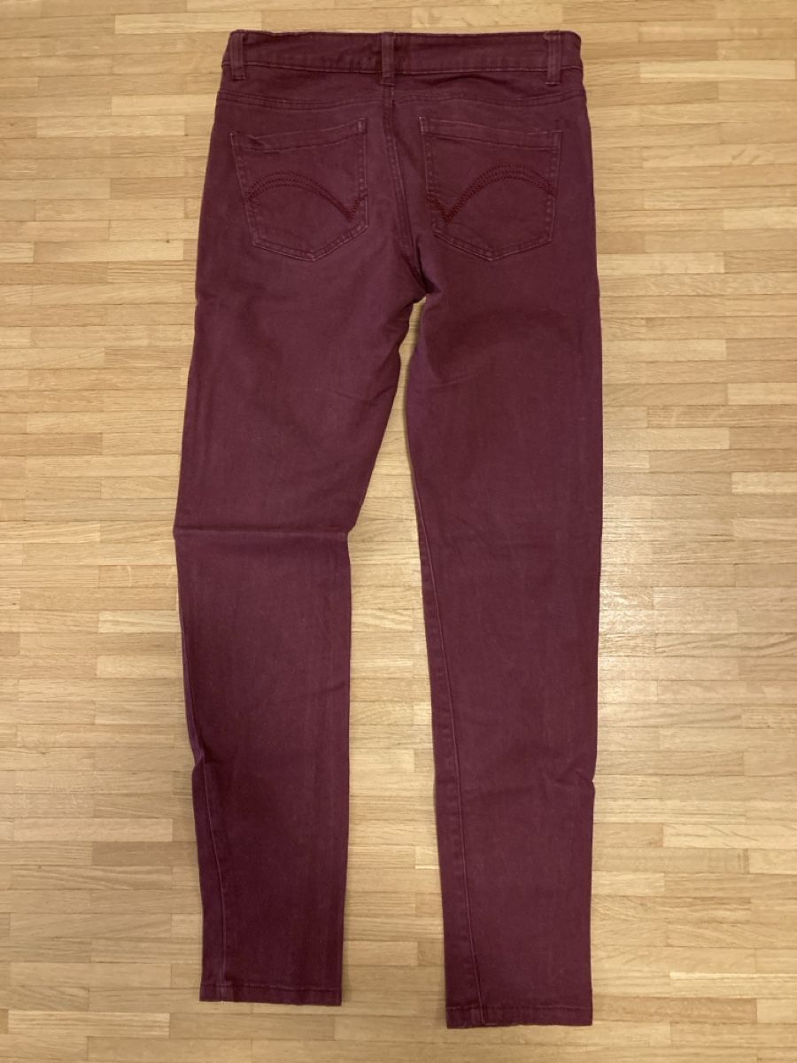 C&A Pantaloni: Jeans weinrot – Usato da Urtenen-Schönbühl venduto da alessibas 1