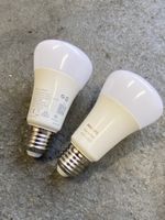 2 Philips Hue White and Color E27 LED Lampen gebraucht