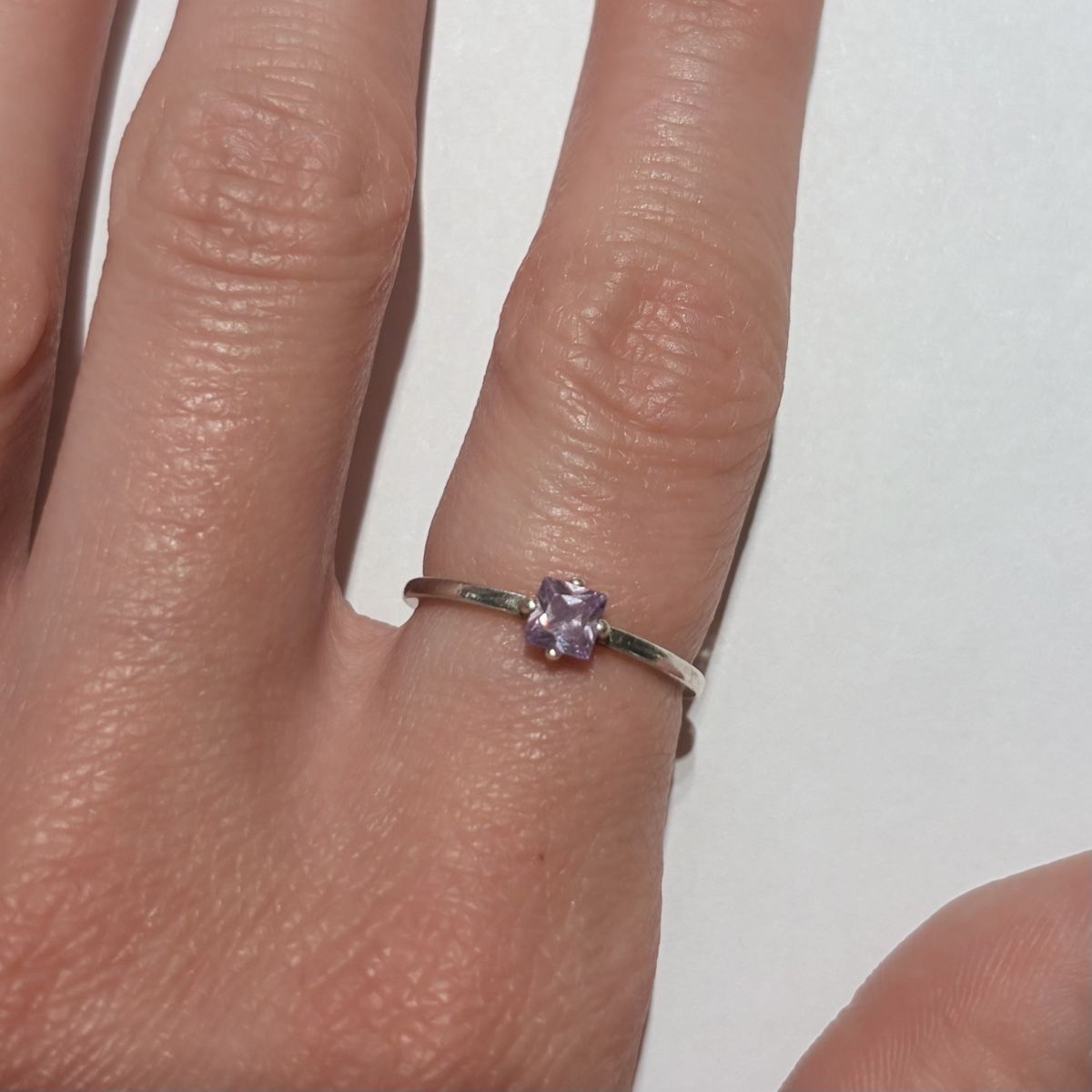 Anelli: Bague argentée PD PAOLA, pierre violette – Usato da Coppet venduto da micasazoo 1