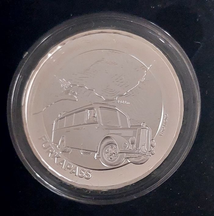 Tutti le monete: 20 Franken 2019 Silber pp Furkapass Box – Nuovo (secondo la descrizione) da Arch venduto da moneyswiss 1