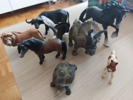 8 figurines Schleich