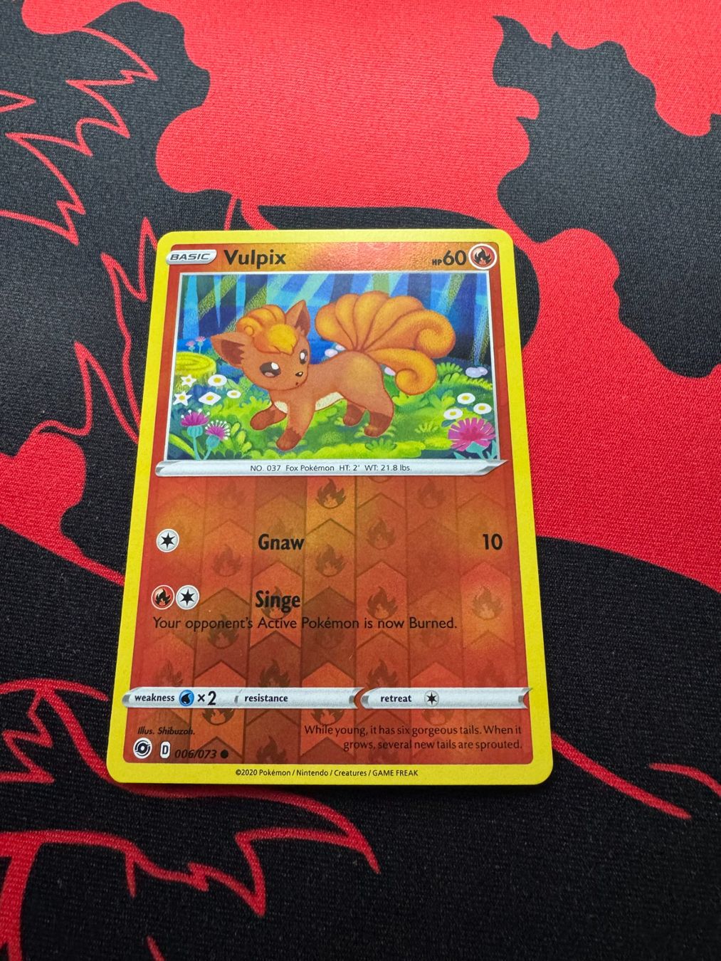Pokémon Carte collezionabili: Vulpix (CPA 6) - Reverse Holo - Champion's Path – Nuovo (secondo la descrizione) da Bülach venduto da Pfrenzel