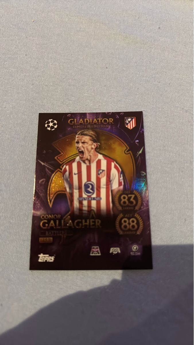 Topps Carte collezionabili: Conor Gallagher Gladiator Limited Edition Trading Card – Nuovo (secondo la descrizione) da zürich venduto da jelab01