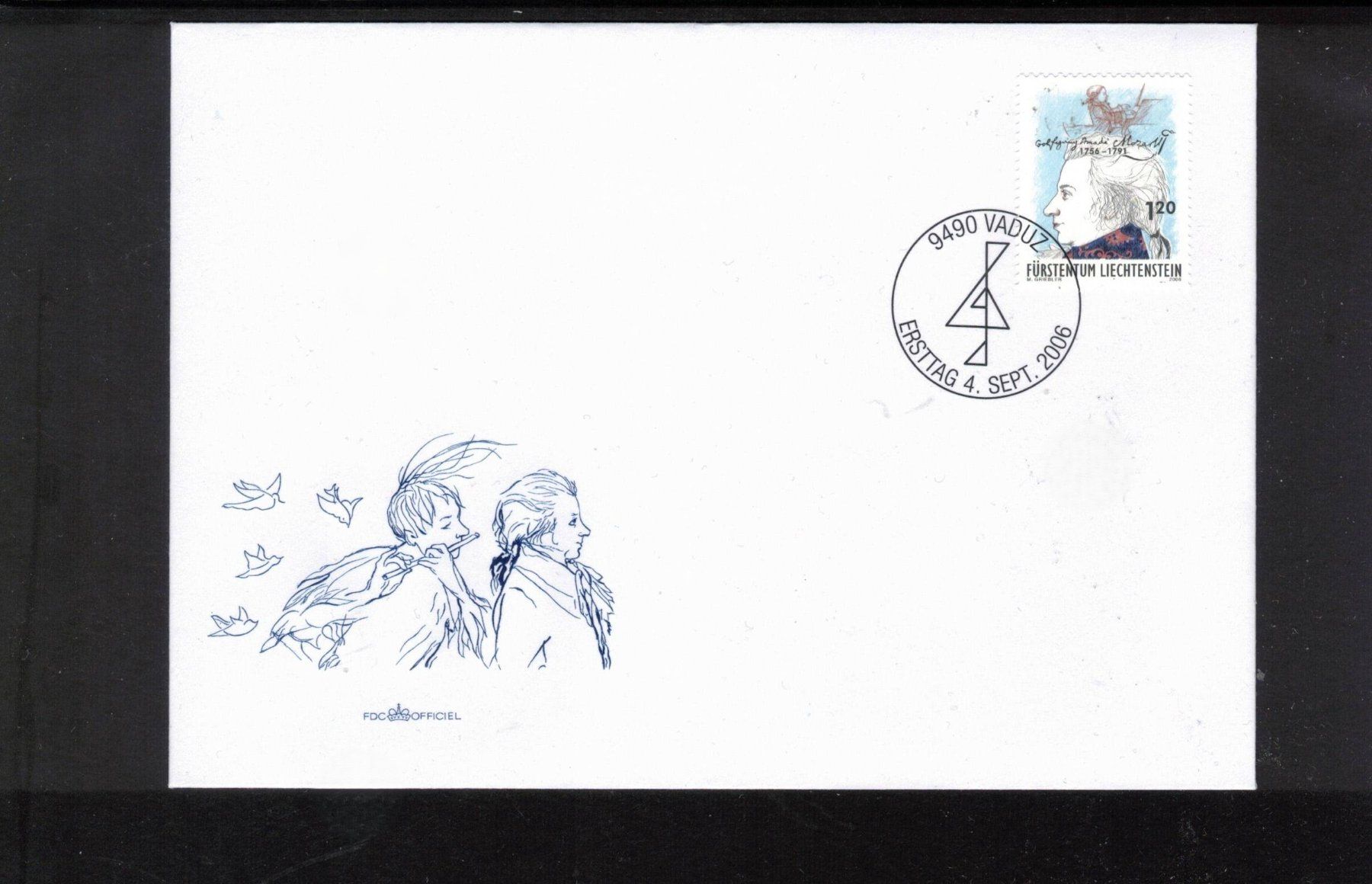 Tutti i francobolli: 2006 FDC Mozart aus ABO – Usato da Rheinau venduto da loxis