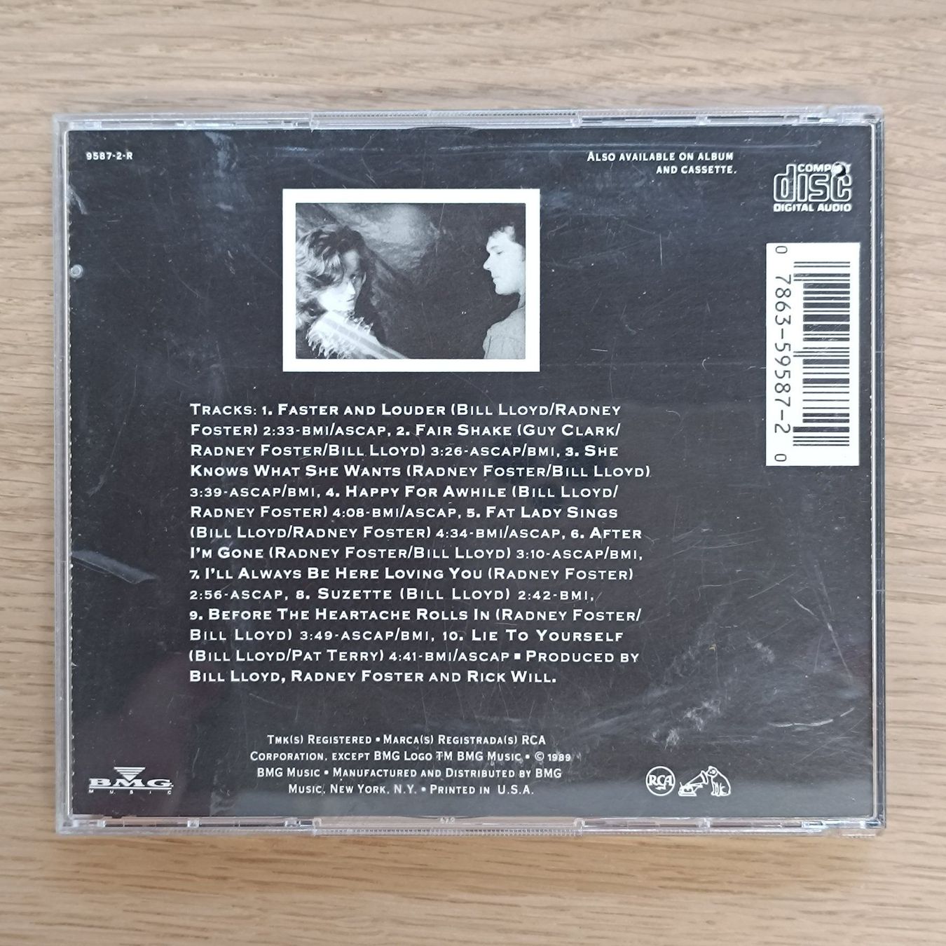 CD: Foster & Lloyd CD "Faster & Llouder" - Country Rarität  F1 – Usato da Sessa venduto da fraenklishop 1