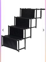 Hundetreppe faltbar  schwarz neu