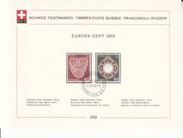 Sammelblätter PTT SBK 300 mit ET
