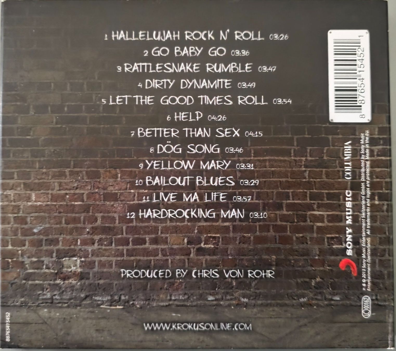 CD: Krokus CD – Dirty Dynamite – Usato da Root venduto da atelier22 2