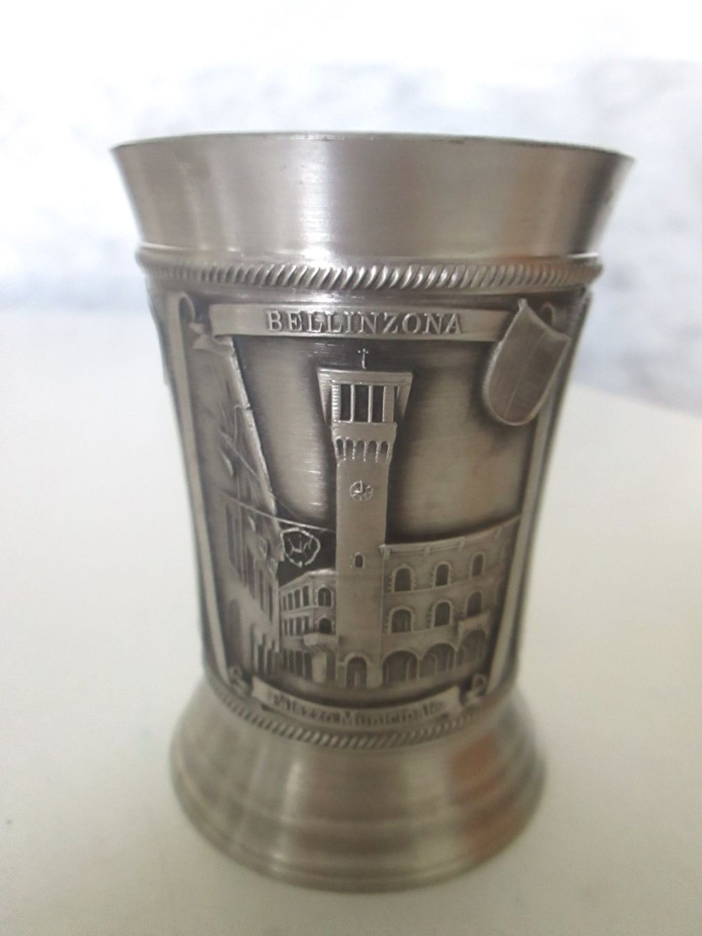 Alle Dekorationen: Souvenirglas Bellinzona Ticino – Gebraucht aus Sementina von babucia 2