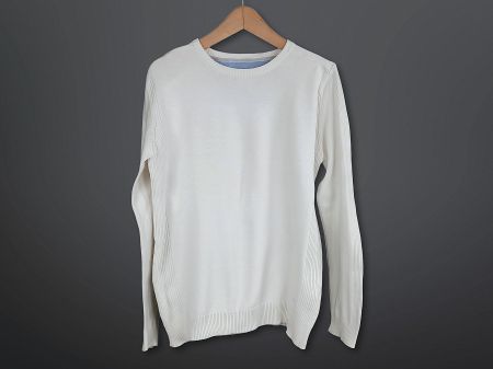 BLACK OUT Pullover Offwhite Gr. M